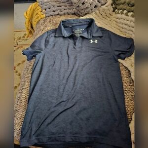 Under Armour Dark Blue Polo Shirt